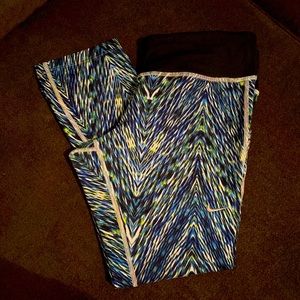 Nike Dri-Fit Running Capris - Ladies Medium M